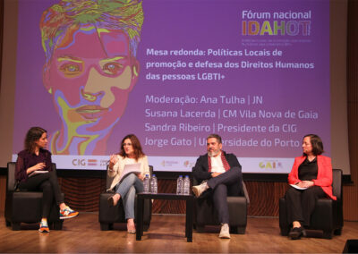 Mesa-redonda: Políticas Locais de promoção e defesa dos Direitos Humanos das pessoas LGBTI+