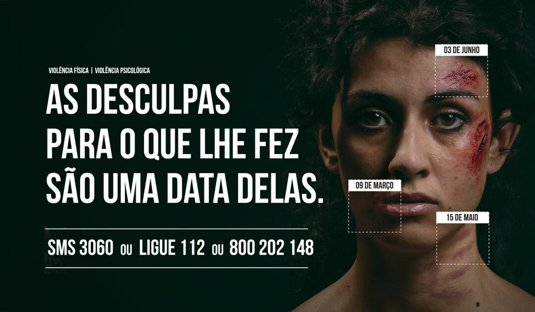 “Não Há Desculpas para a Violência Doméstica” é o mote da campanha de prevenção e combate à Violência Doméstica 2023