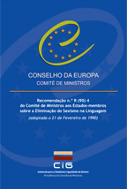 Rec. nºR(90)4 - Eliminação do Sexismo na Linguagem