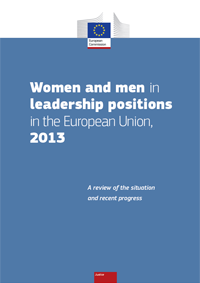 Women and men in leadership positions in the European Union 2013