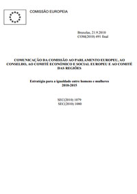 Estratégia para a Igualdade entre Mulheres e Homens (2010-2015), adotada a 21 de dezembro de 2010