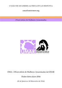 Relatório Preliminar do Observatório das mulheres assassinadas, UMAR