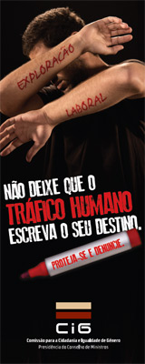 Não deixe que o Tráfico Humano escreva o seu destino