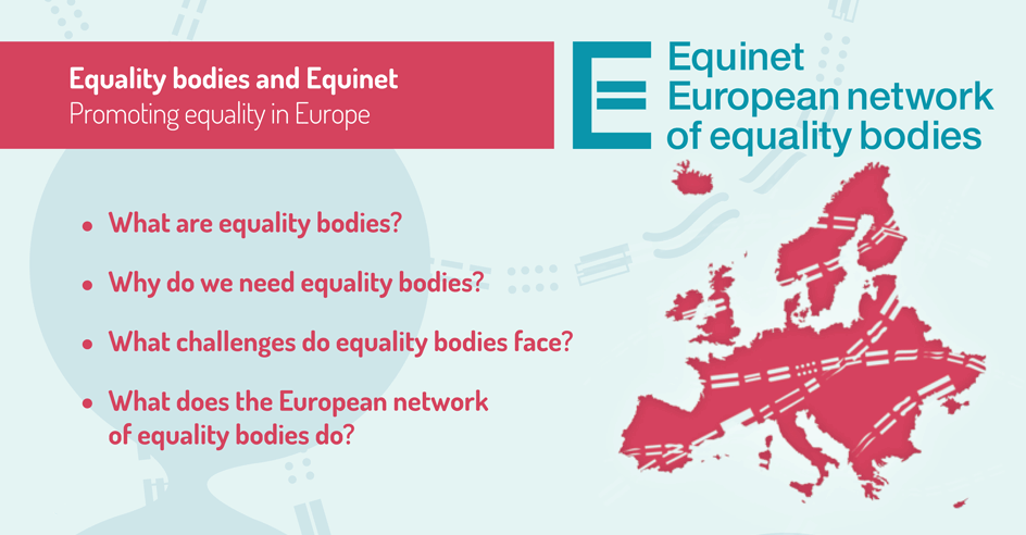 Organismos para a Igualdade e a EQUINET: Promovendo a Igualdade na Europa