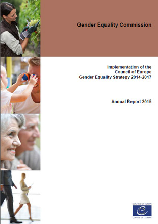 «Relatório Anual 2015 sobre Implementação da Estratégia do CoE para a Igualdade Género 2014-2017»