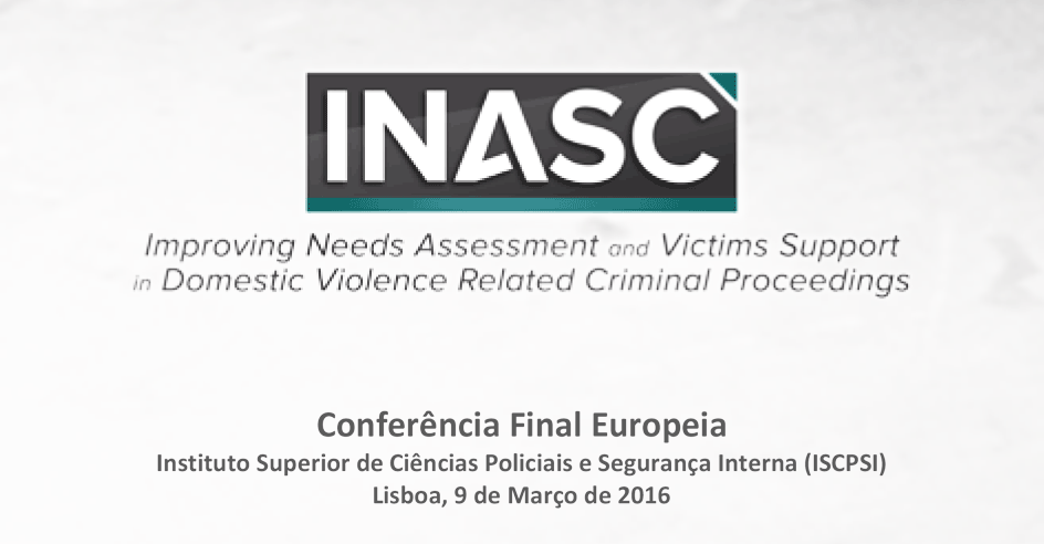 Conferência Final Europeia do Projeto INASC (9 mar., Lisboa)