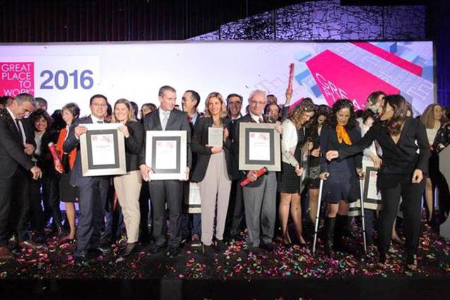 «Great Place to Work Portugal 2016»
