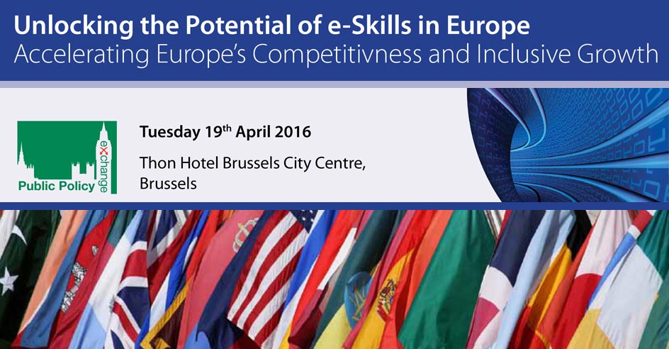 Conferência «Unlocking the Potential of e-Skills in Europe: Accelerating Europe’s Competitiveness and Inclusive Growth» (19 abr., Bruxelas)