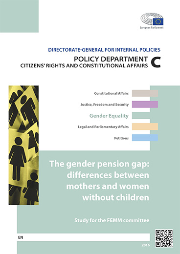 Estudo sobre «Disparidades de Género nas Pensões:  Diferenças entre Mães e Mulheres sem Filhos/as»