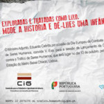 Lançamento da Campanha contra o Tráfico de Seres Humanos (13 out., Lisboa)