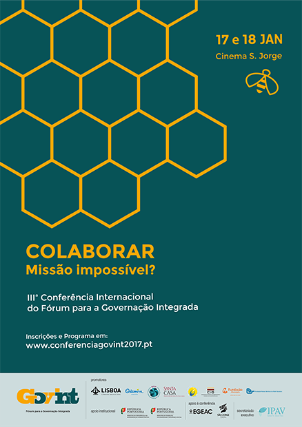 III Conferência Internacional do Fórum para a Governação Integrada (17-18 jan., Lisboa)