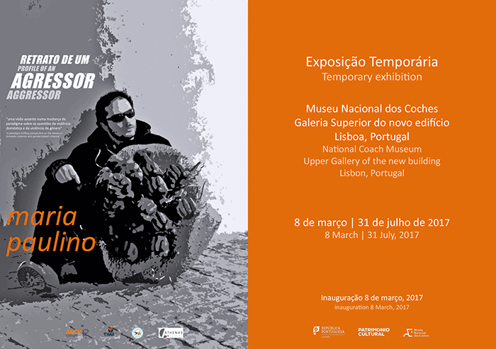Exposição de artes plásticas "Retratos de um Agressor" (8 de mar.-31 jul., Lisboa)