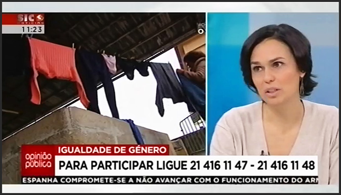 Teresa Fragoso participou no “Opinião Pública” (21 fev., SIC Notícias)