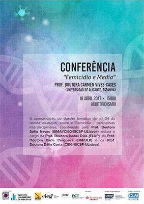 Conferência “Femicídio e Media” (18 abr., Porto)