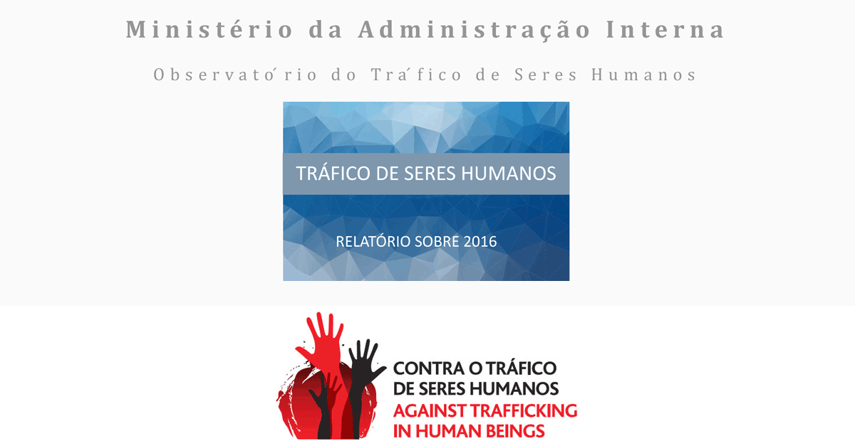 Novo relatório sobre tráfico de seres humanos