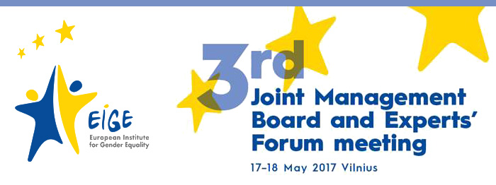 EIGE: 3rd Joint Management Board e Experts' Forum meeting