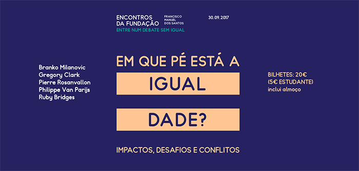 “Em que pé está a igualdade? Impactos, desafios e conflitos” (30 set., Lisboa)