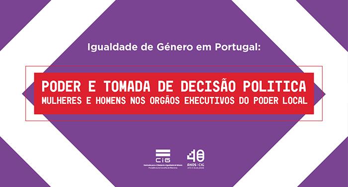 Poder e tomada de decisão política em Portugal: mulheres e homens nos órgãos executivos do poder local