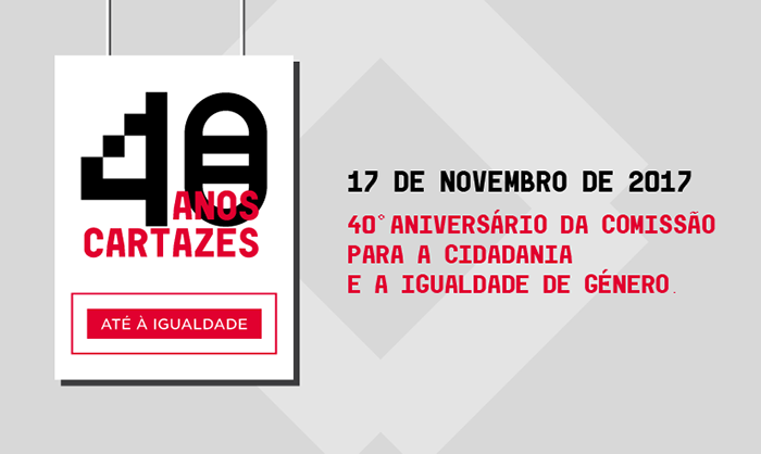 40.º aniversário da CIG (17 nov, Lisboa)