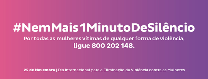 Campanha #NemMais1MinutodeSilêncio