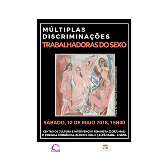 Tertúlia “Trabalhadoras do Sexo” no âmbito do projeto “Memória e Feminismos – Múltiplas Discriminações” (12 mai., Lisboa)