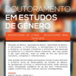 Doutoramento em Estudos de Género: abertura de candidaturas