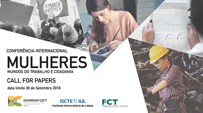 Conferência Internacional Mulheres, Mundos do Trabalho e Cidadania (submissão de resumos 30 de setembro)
