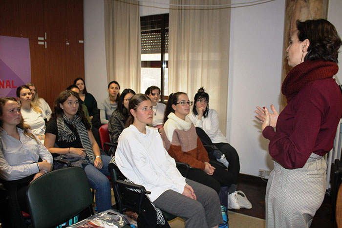 Visita do curso «Empowering Women in the 21st Century» do ISCTE