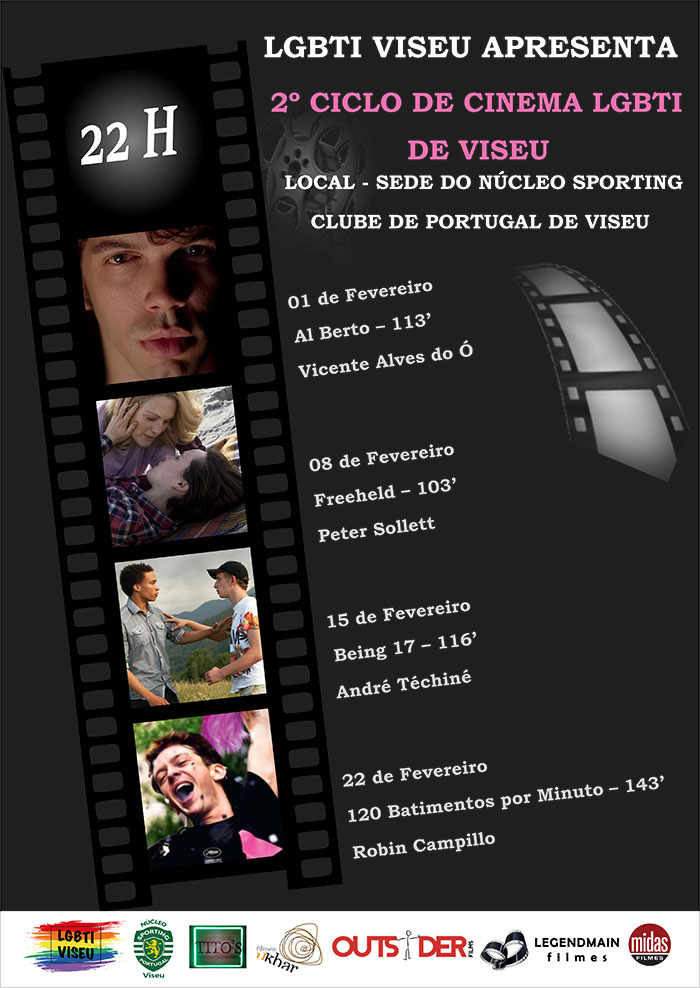 2º Ciclo de Cinema LGBTI de Viseu