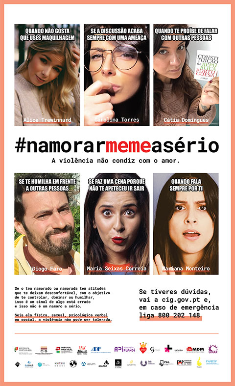 Campanha Nacional de Prevenção e Combate à Violência no Namoro #NamorarMemeASério