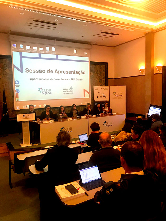Apresentação dos programas EEA Grants nas CCDR do Alentejo e do Algarve