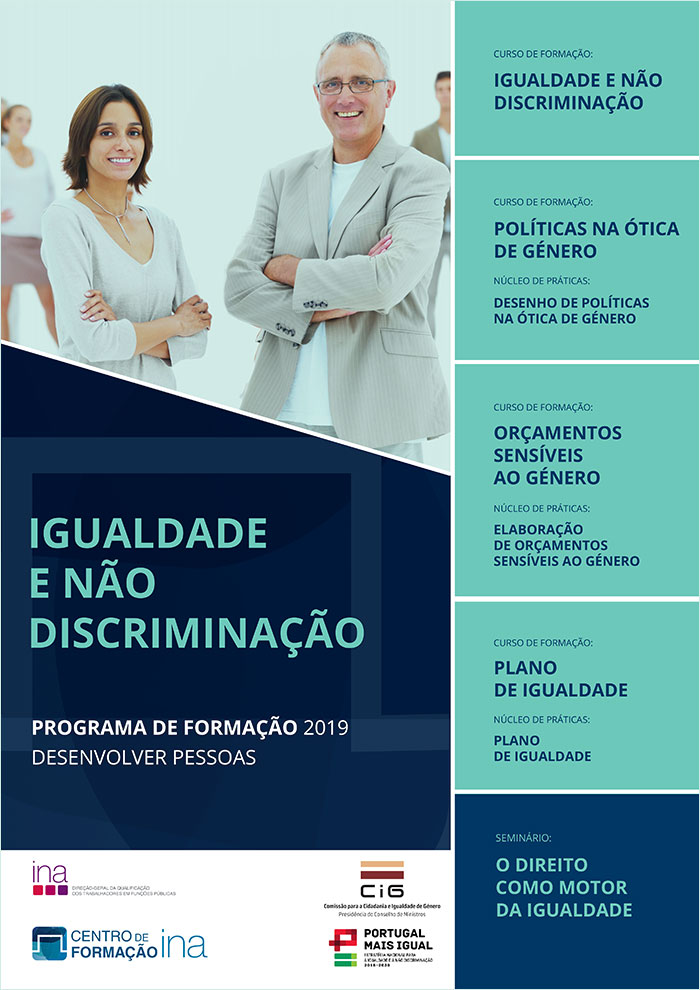 Apresentação do Programa de Capacitação em Igualdade e Não Discriminação – Protocolo de colaboração entre a CIG e o INA