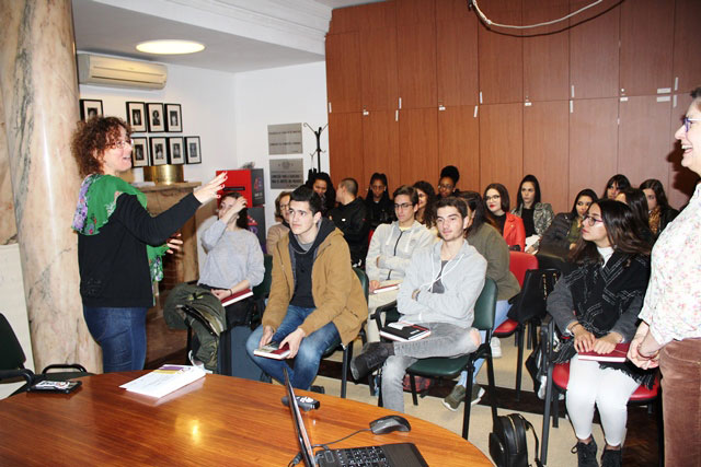 Visita da Escola Técnica de Apoio Psicossocial de Lisboa