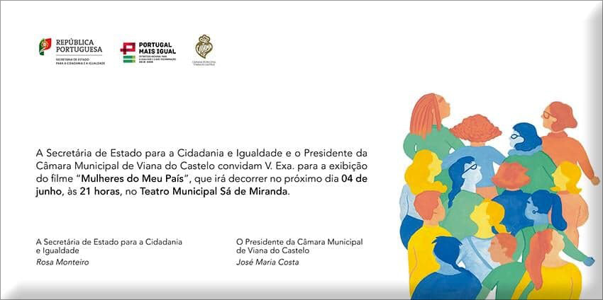 Convite: filme «Mulheres do Meu País» em Viana do Castelo