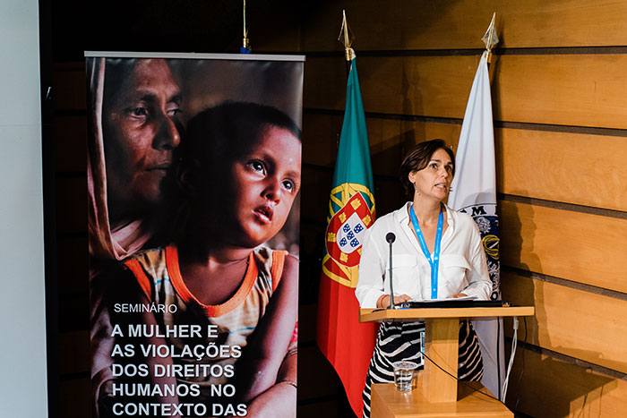 Seminário «A Mulher e as violações dos Direitos Humanos no contexto das migrações»