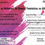 Debate «Estudos sobre Mulheres/de Género/Feministas: os últimos 20 anos», 2 de dezembro – Coimbra