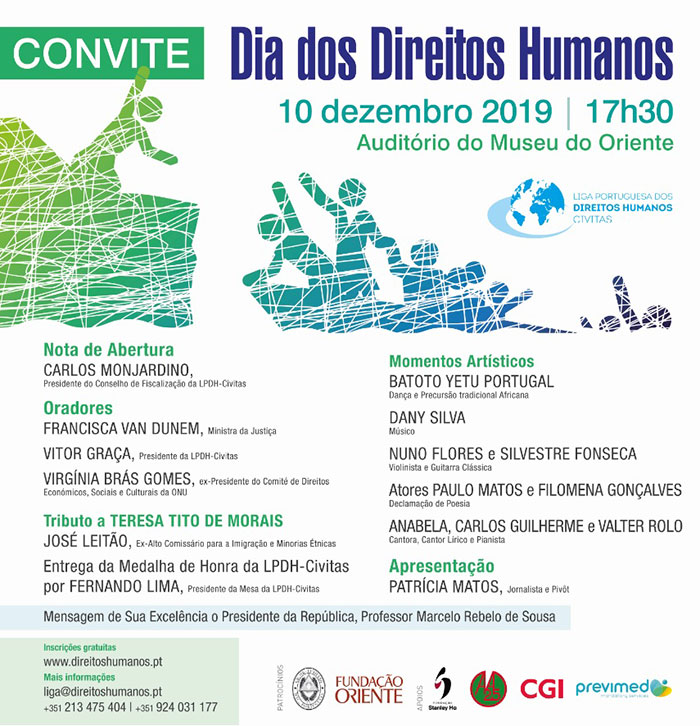 Sessão Comemorativa do Dia Internacional dos Direitos Humanos