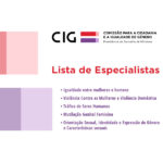 CIG lança Lista de Especialistas