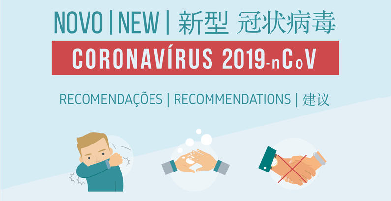 Corona Virus Recomendações da DGS