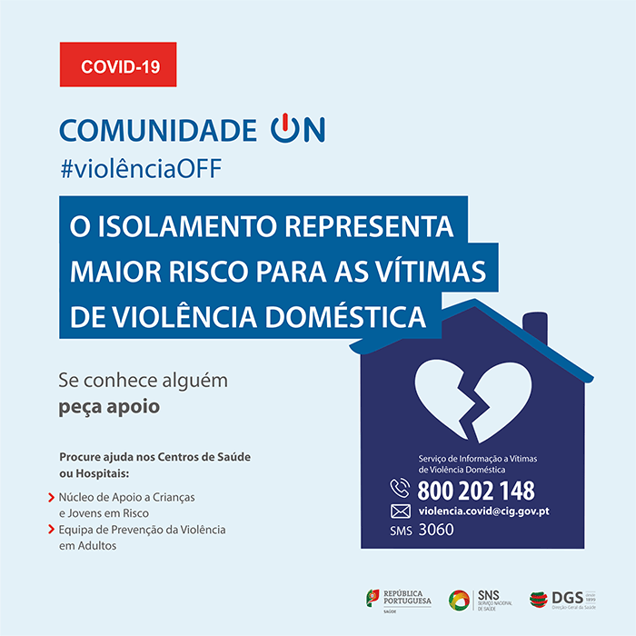DGS lança campanha #violenciaOFF