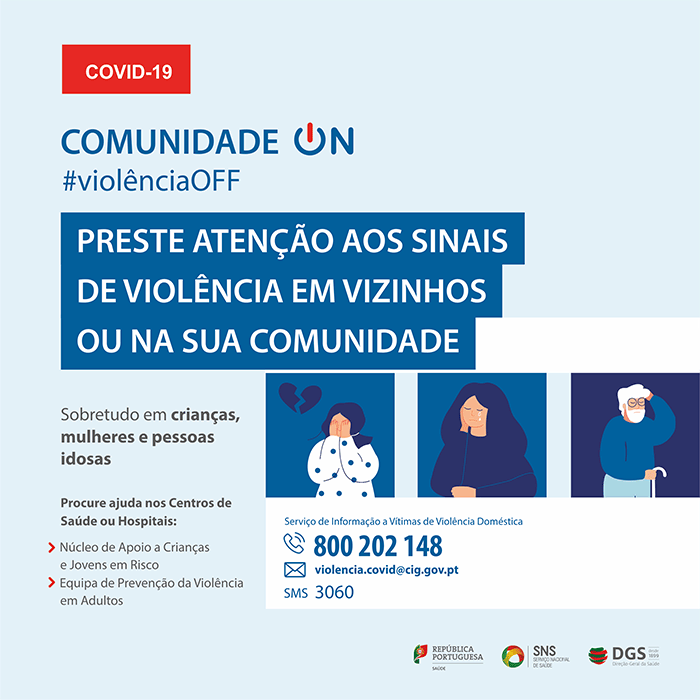 DGS lança campanha #violenciaOFF