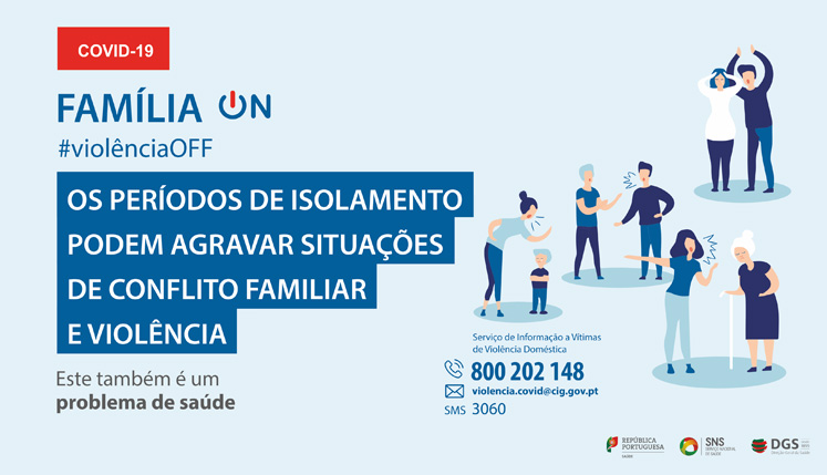 DGS lança campanha #violenciaOFF