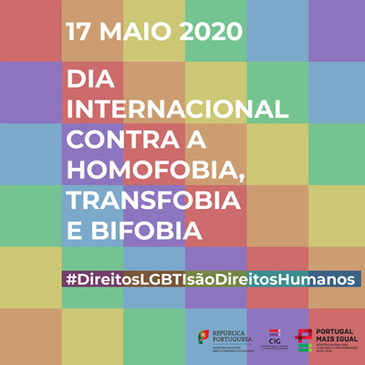 Dia Internacional de Luta contra a Homofobia, Transfobia e Bifobia - Campanha #DireitosLGBTISãoDireitosHumanos