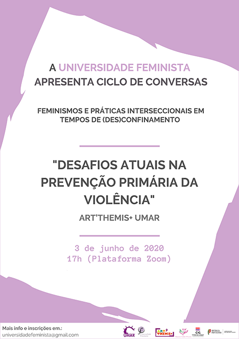 ART'THEMIS e UMAR realizam Webinar "Desafios atuais na prevenção primária da violência"