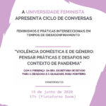 CIG participa no webinar “Violência Doméstica e de Género: pensar prática e desafios no contexto de pandemia”