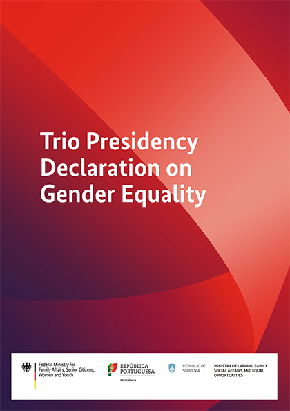 Trio de Presidências lança Declaração sobre Igualdade de Género