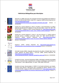 Referências Bibliográficas para Municípios