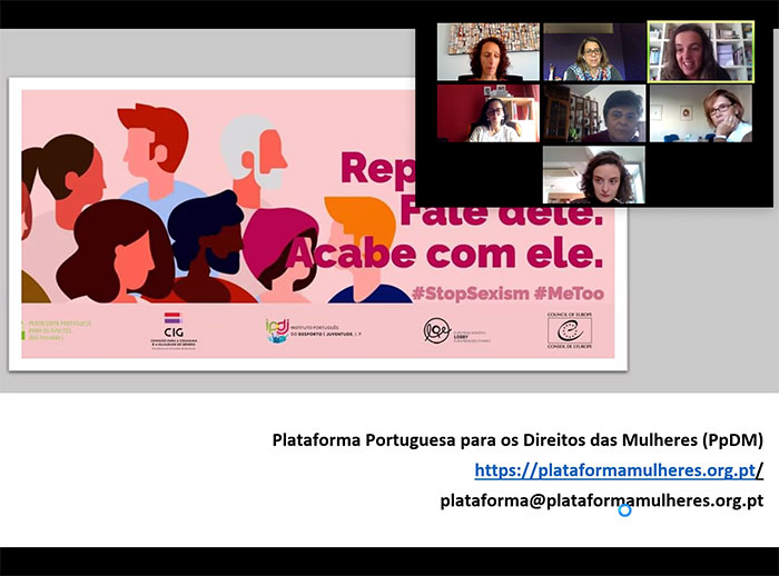 Mobiliza-te Contra o Sexismo! com o Instituto Nacional para a Reabilitação