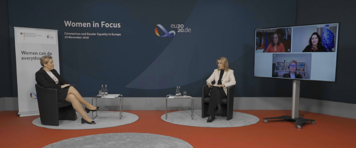 A conferência foi organizada pelo Instituto Europeu para a Igualdade de Género e pela Presidência alemã da União Europeia