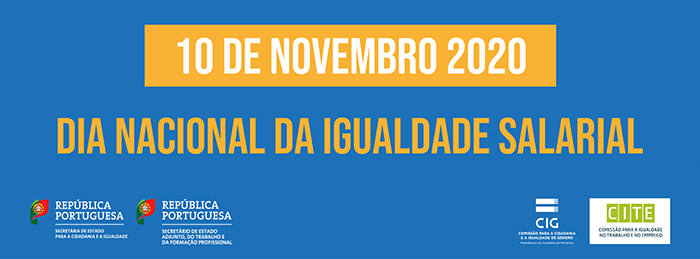 10 de novembro de 2020 | Dia Nacional da Igualdade Salarial